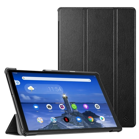 Fintie SlimShell Case for Lenovo Tab M10 FHD Plus TB-X606F / TB-X606X 10.3" Lightweight Stand Cover with Auto Sleep/Wake ,Black