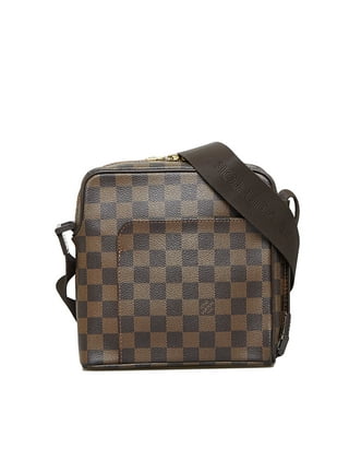 Louis Vuitton Santa Monica Crossbody Bag Damier Black, Brown