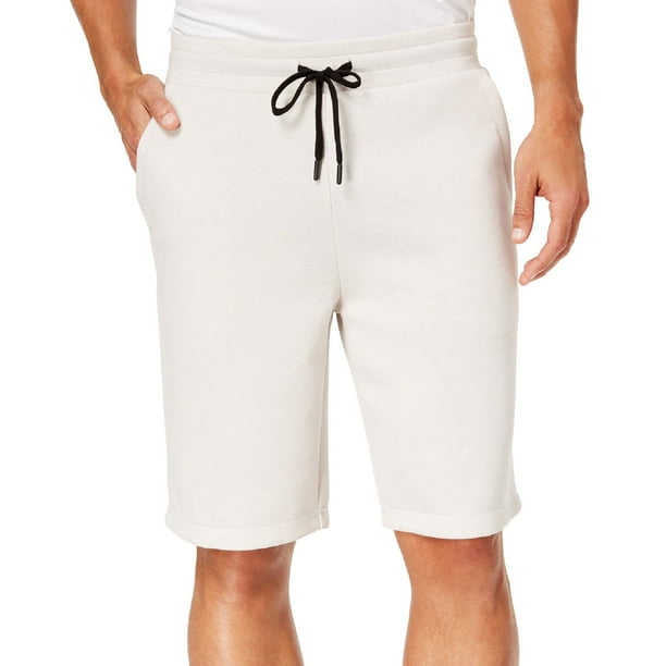 drawstring fleece shorts