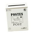 thumbnail image 4 of Buzón de correo Strade Fareast Limited buzón de metal retro beige, 4 of 8