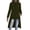 Green-a, variant on Hooded Long Jackets for Women High Low Fleece Hoodie Fall Casual Solid Color Long Sleeve Full Zip Jackets with Pockets Wine Xxl