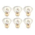 thumbnail image 4 of 6Pcs GU4 LED Bulb, MR11 Track Lamp Beads Halogen Spotlight Bulb Warm White LED Reflector Bulb For Kitchen Cabinets, 4 of 8