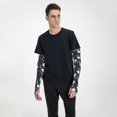 thumbnail image 4 of Bingfone Farmers Gardening Sleeves Sun Protection Arm Cooling Sleeves for Women Men with Thumb Hole - Lilies Flowers, 4 of 7