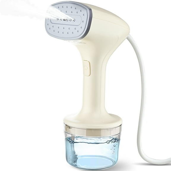 FOUKUS Handheld Garment Steamer for Clothes: 10S Fast Heat Up Portable Steamer with 260ml Tank, Travel Steamer Wrinkle Remover for Home Dorm Business Trip, Safe for Delicate Fabrics