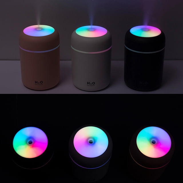Humidificador USB, minihumidificador USB de 300 ml, humidificador de aire, humidificador de niebla, diseño meticuloso