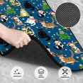 thumbnail image 3 of Naloa Different Cats Christmas Car Foot Mat Set of 4 Pieces - Universal Floor Liner Neoprene Full Set Floor Mats for Cars Trucks SUV, 3 of 7