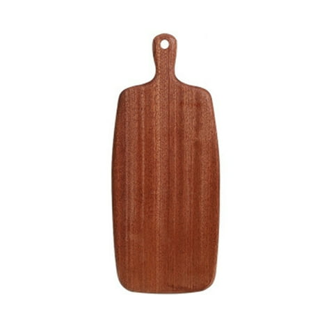 

Multi-Functional Solid Wood Cutting Board with Handle Fruit Pizza Bread Plate Serving Platter