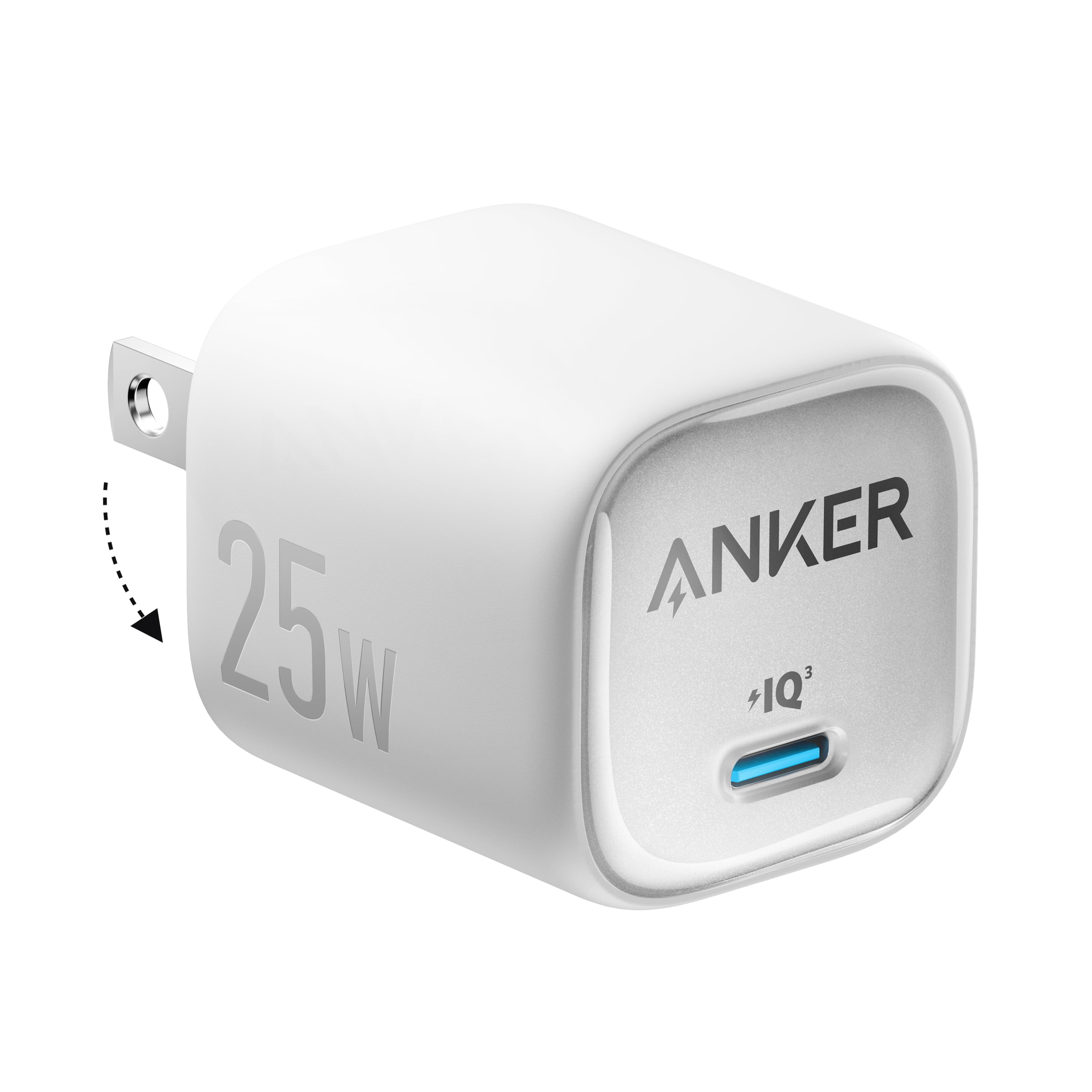 Anker 25W USB-C PPS Wall Charger, Compact Power Delivery Fast Charger, Black