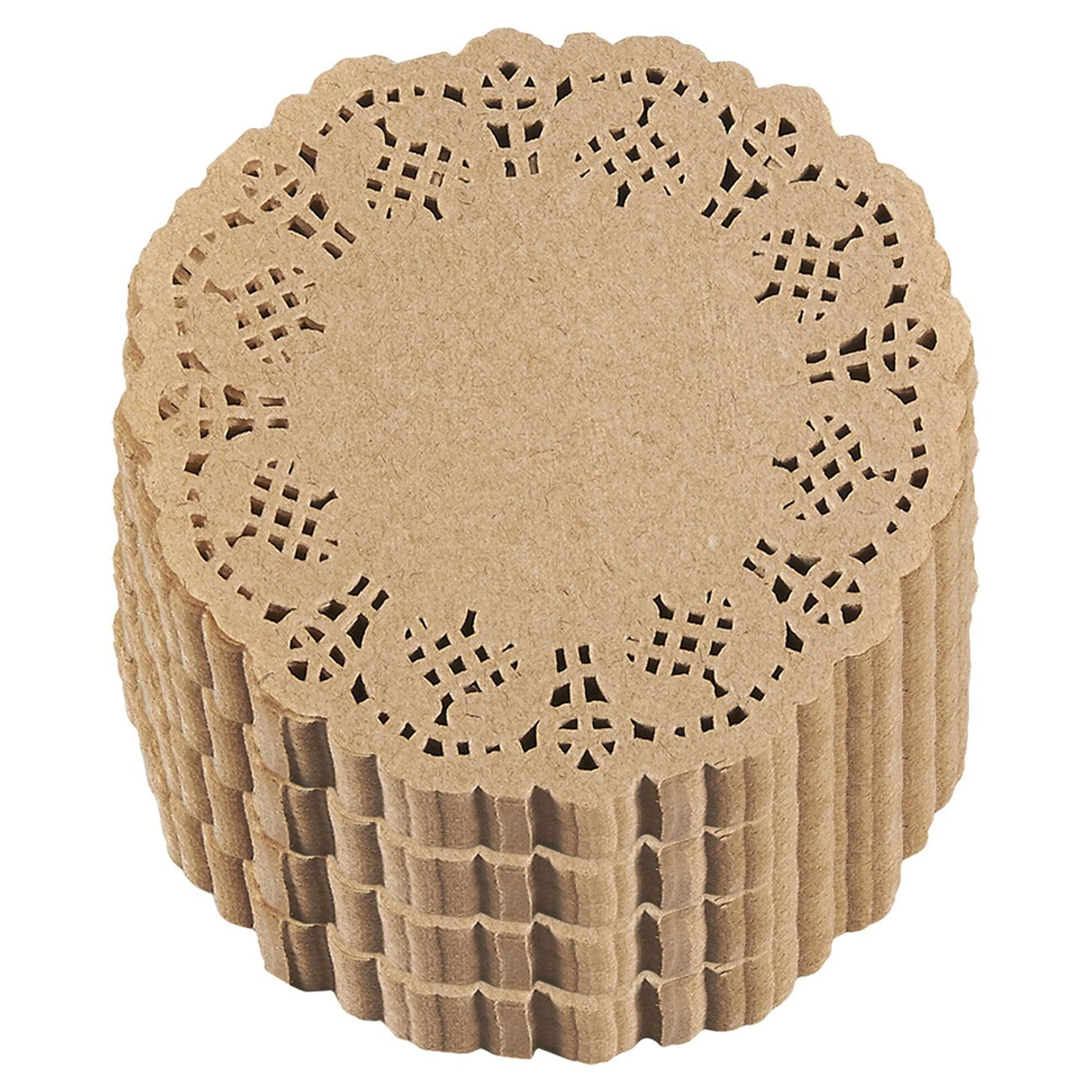 1000-Pack Small Lace Paper Doilies 4-Inch, Round Decorative Paper