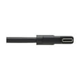 thumbnail image 2 of Tripp Lite C Cable (m/m) - Right Angle 3.1, Gen 1 (5 Gbps), Thunderbolt 3 Compatible, 1m (3.3 Ft) - Cable - Type-c (m) Right-angled To Type-c (m) - 3.2 Gen 1 / Thunderbolt 3 - 20 V - 3, 2 of 3