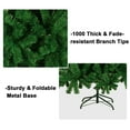 thumbnail image 4 of 7Ft USB Artificial Christmas Trees Xmas Detachable Tree with 1000 Branch Tips Decoration with DIY 450 LED Lights 8 Lighting Modes, 4 of 6