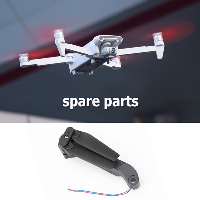 Cuchillas Para E58 RC Drone Quadcopter Repuestos Axis Arms con Motor (Trasero A)