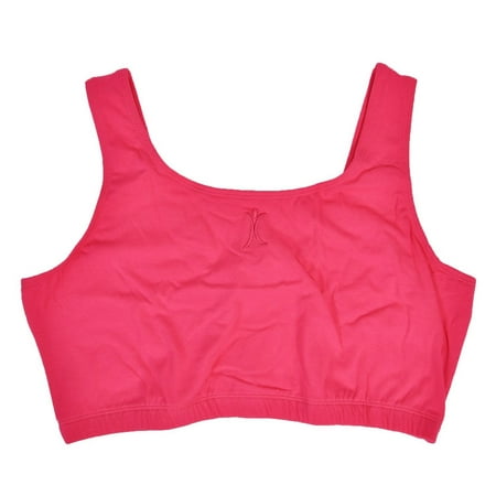 aba plus sports attitude activewear bra performance pink walmart