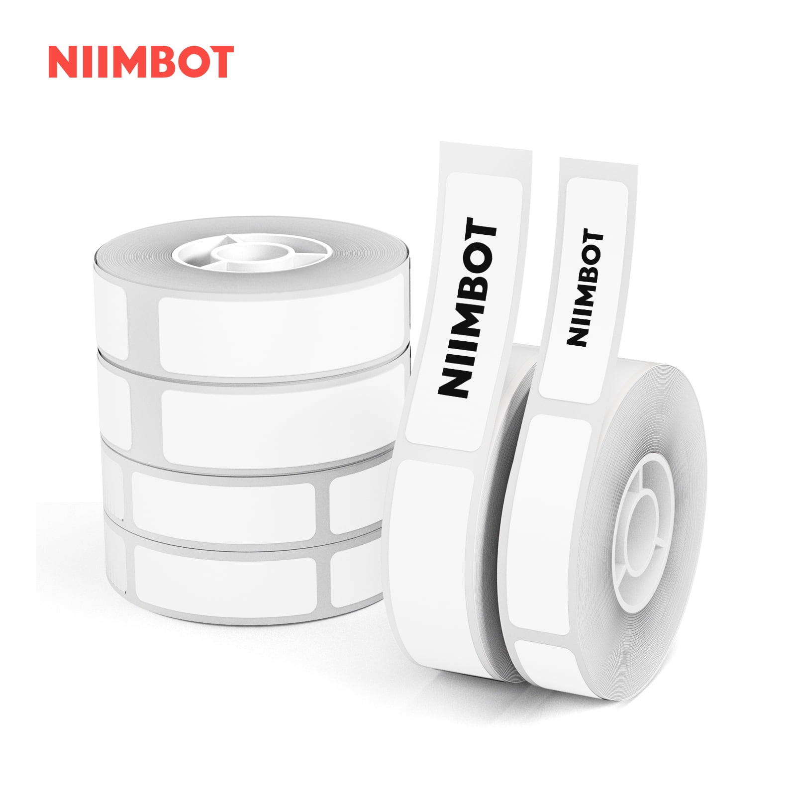 NIIMBOT 6 Rolls Label Maker Tape Label Print Paper Labeling Tape