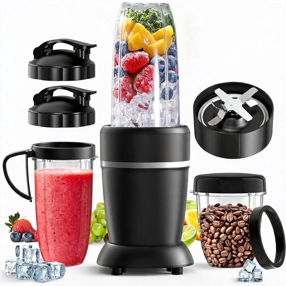 1300W Personal Blender and Grinder Combo