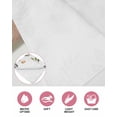 thumbnail image 6 of Spring Leaves Flowers Kitchen Dish Towels for Drying Dishes Set of 3, Rustic Flower Pastoral Botanical Waffle Weave Microfiber Hand Tea Bathroom Towels Quick Dry & Absorbent Towel 12x12, 6 of 7
