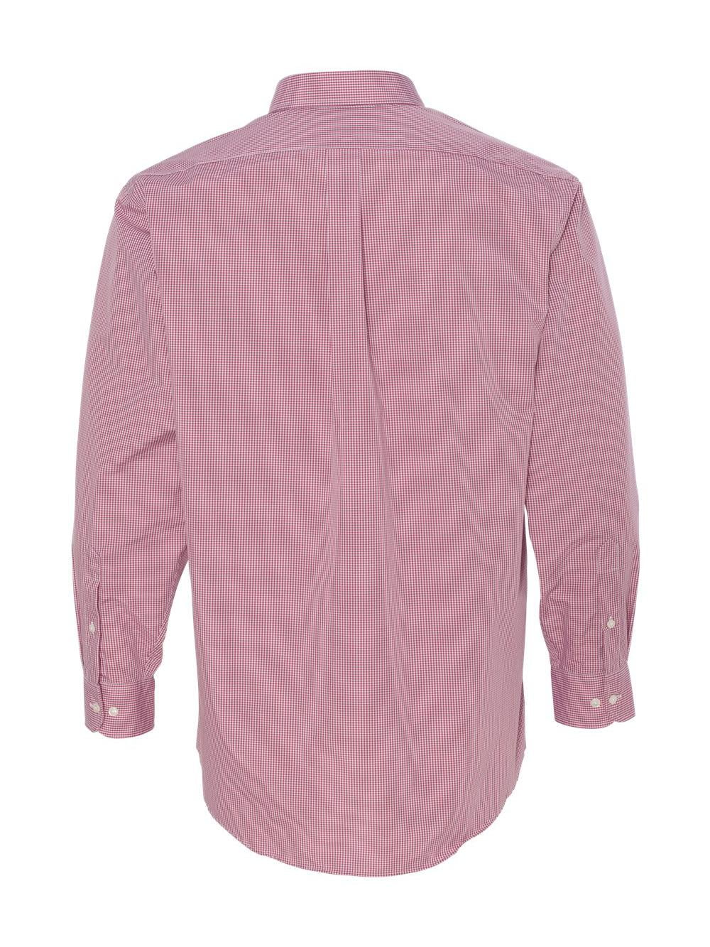 Van Heusen Gingham Check Shirt - Walmart.com