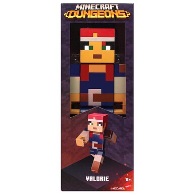 Minecraft Steve In Iron Armor With Shield – 1-Inch Mini Action Figure (Mojang) – Used, Minor Wear