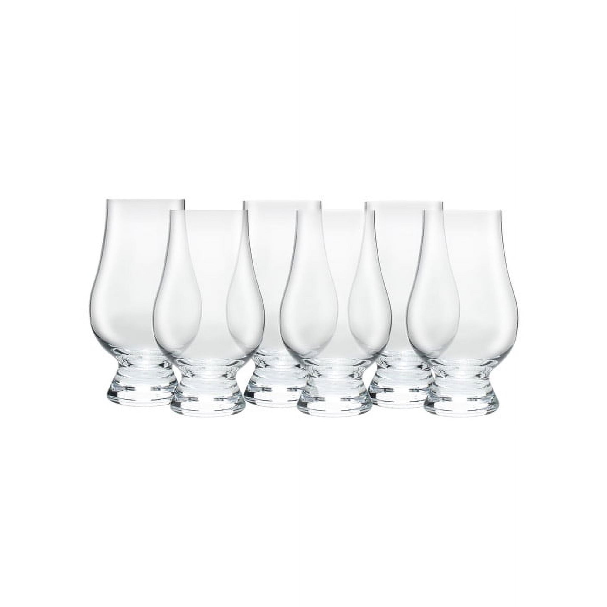 Glencairn Whisky Glasses – Perfect for Tasting & Enjoying Scotch or Bourbon (Set of 6)