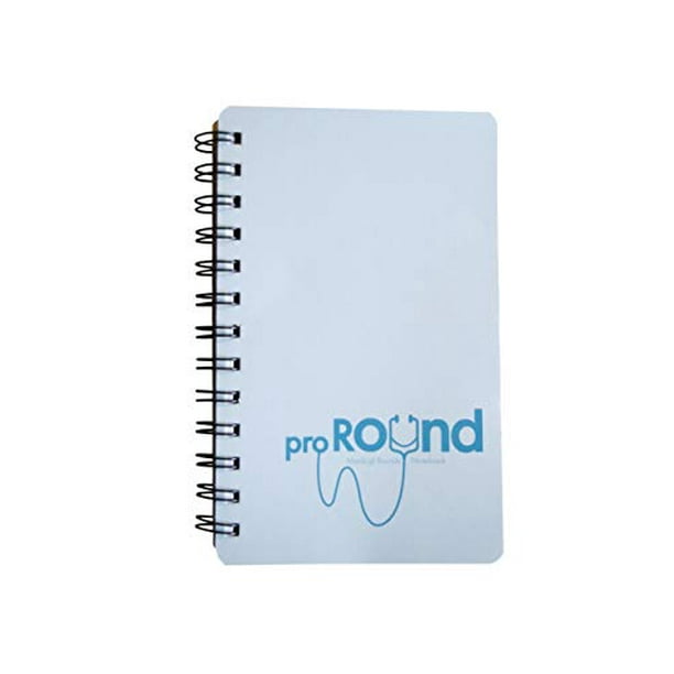 Medical Rounds Notebook, proRound Spiral Notebook, Notepad with