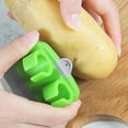 thumbnail image 4 of Stainless Steel Ergonomic Finger Peeler Efficient Vegetable Tool For Kitchen Use, 4 of 4