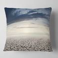 thumbnail image 2 of Designart Dry Soil Dreamscape - Landscape Photo Throw Pillow - 16x16, 2 of 5