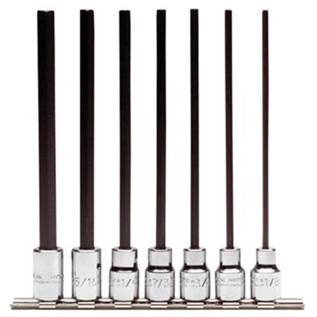 Proto 577-4990-7XL Set Hex Bit 3-8 Dr 7 Pc