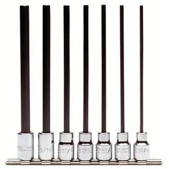 Proto 577-4990-7XL Set Hex Bit 3-8 Dr 7 Pc
