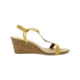 thumbnail image 2 of Style & Co. Womens Mulan T-strap Open Toe Wedge Sandals, 2 of 3