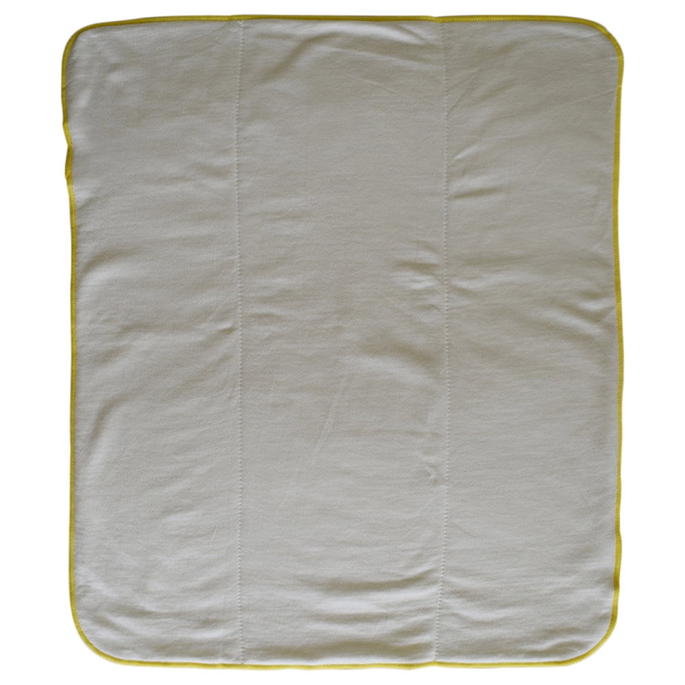 EcoAble Incontinence Prefold Booster Pad: Cloth Diaper Absorbency Insert for Special Needs Adults, 3-pack (Prefold Insert ONLY, Small)