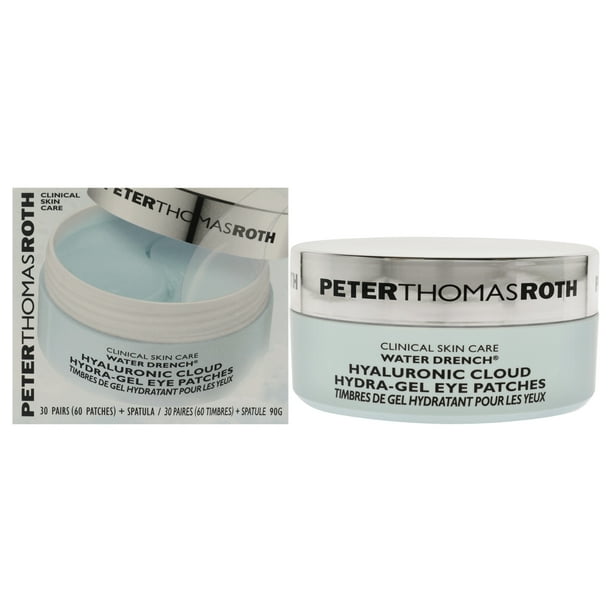 Water Drench Hyaluronic Cloud Hydra-Gel Parches para ojos de Peter Thomas Roth para unisex - 60 parches Peter Thomas Roth Peter Thomas Roth