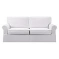 thumbnail image 5 of OSP Home Furnishings Ashton Slip Cover Sofa inÂ&nbsp;Ivory Fabric, 5 of 7