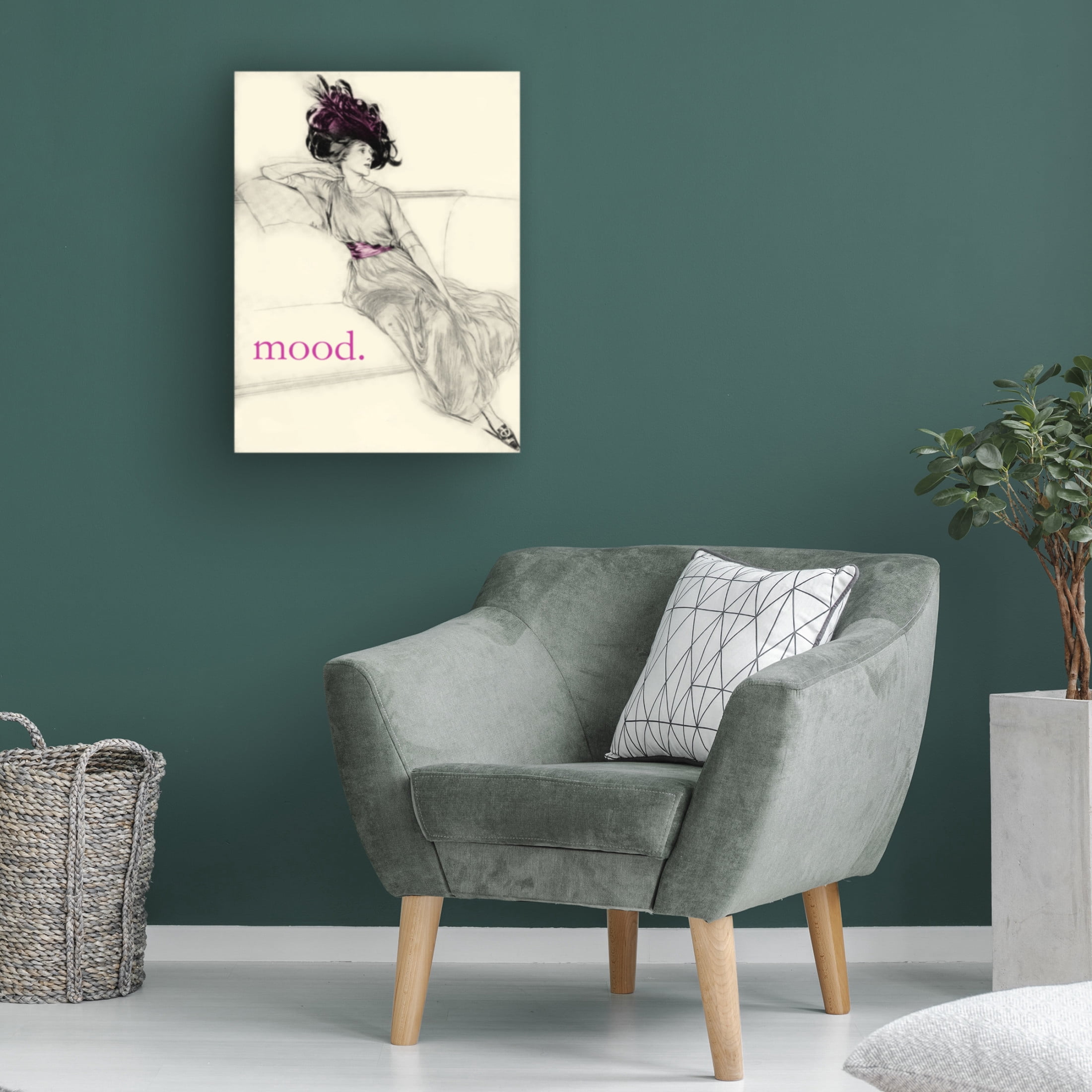 Trademark Fine Art Vision Studio Mood Canvas Wall Art