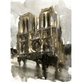 thumbnail image 2 of Stellar Design Studio 15x18 Gold Ornate Wood Framed with Double Matting Museum Art Print Titled - Paris Street 3, 2 of 4