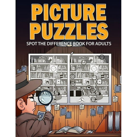 Game Nest: Picture Puzzles: Spot the Difference, Book 1 (Paperback)
