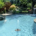 thumbnail image 3 of Innovative Solar Fountain, High Conversion Glass Panel Ensures Maximum Efficiency, For Your Garden, Pond, Pool, Bird Bath (Retractable Retainer Included), 3 of 5