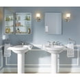 thumbnail image 3 of KOHLER K-2267-0 Memoirs Bathroom Sink Pedestal, White, 3 of 4