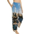 thumbnail image 2 of Fotbe Lighthouse Women's Pajama Pants,Sleepwear Pants,Pj Bottoms Drawstring And Pockets-Medium, 2 of 9