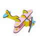 thumbnail image 5 of Juego de rompecabezas de madera con dibujos animados en 3D para niños de guardería y cumpleaños. Avión, 5 of 9