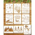 thumbnail image 1 of Plantillas navideñas RINOLY, 9 unidades, 20 x 28 cm, reutilizables, 1 of 6