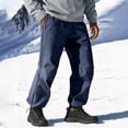 thumbnail image 2 of Frnrwgo Mens Winter Snow Pants Waterproof Windproof Soft Fleece Lined -20°C Extreme Warm with Deep Pockets, 2 of 9