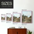 thumbnail image 4 of West Fork Hiking Trail IV Framed Print in Pink Solid Wood 8 x 10 Framed Print, 4 of 6