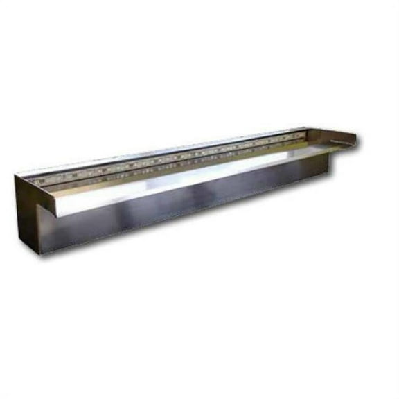 Anjon Manufacturing SSNF12CC Stainless Steel Color Changing Spilway With Remote, 12 in.