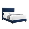 thumbnail image 2 of Picket House Furnishings Emery Upholstered Queen Platform Bed, Blue, 2 of 7