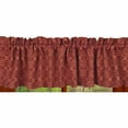 thumbnail image 2 of Marshfield Jacquard Valance Red or Black, 2 of 2