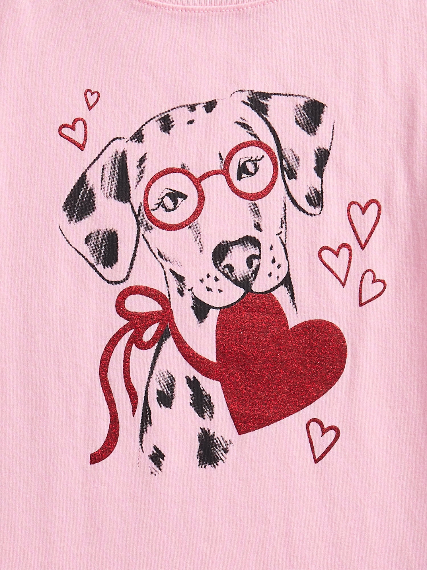Valentine's Day Girls Graphic Tee from Way To Celebrate, Sizes 4-18