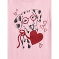 thumbnail image 2 of Valentine's Day Girls Graphic Tee from Way To Celebrate, Sizes 4-18, 2 of 3