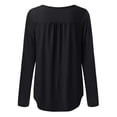 thumbnail image 5 of Camisas plisadas de encaje de manga larga para mujer Blusas de color con estampado floral Blusas tipo túnica Fridja  ghj987+326, 5 of 5