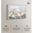 thumbnail image 3 of Art Remedy Muted Florals Canvas, 36" x 30", White Frame, Illuminated Meadow II, 3 of 7
