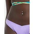 thumbnail image 4 of No Boundaries Juniors’ Rhinestone V-Front Bikini Bottoms, Sizes XS-XL, 4 of 5